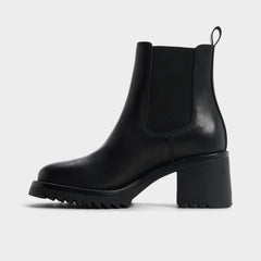 Aldo Anneliese in Black - Chelsea boot, Lug sole Women