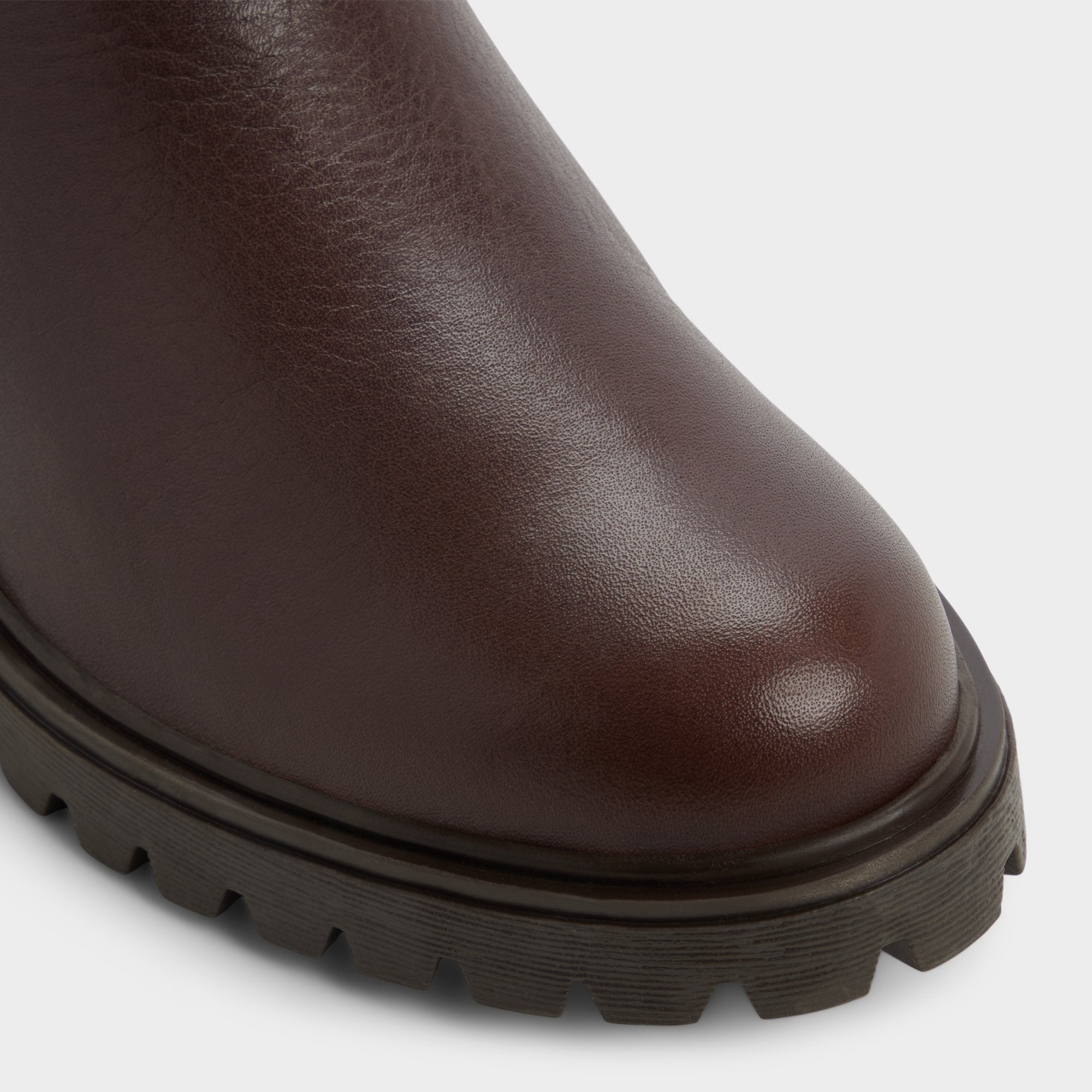 Aldo Adalitlan in Medium Brown - Chelsea boot, Lug sole Women