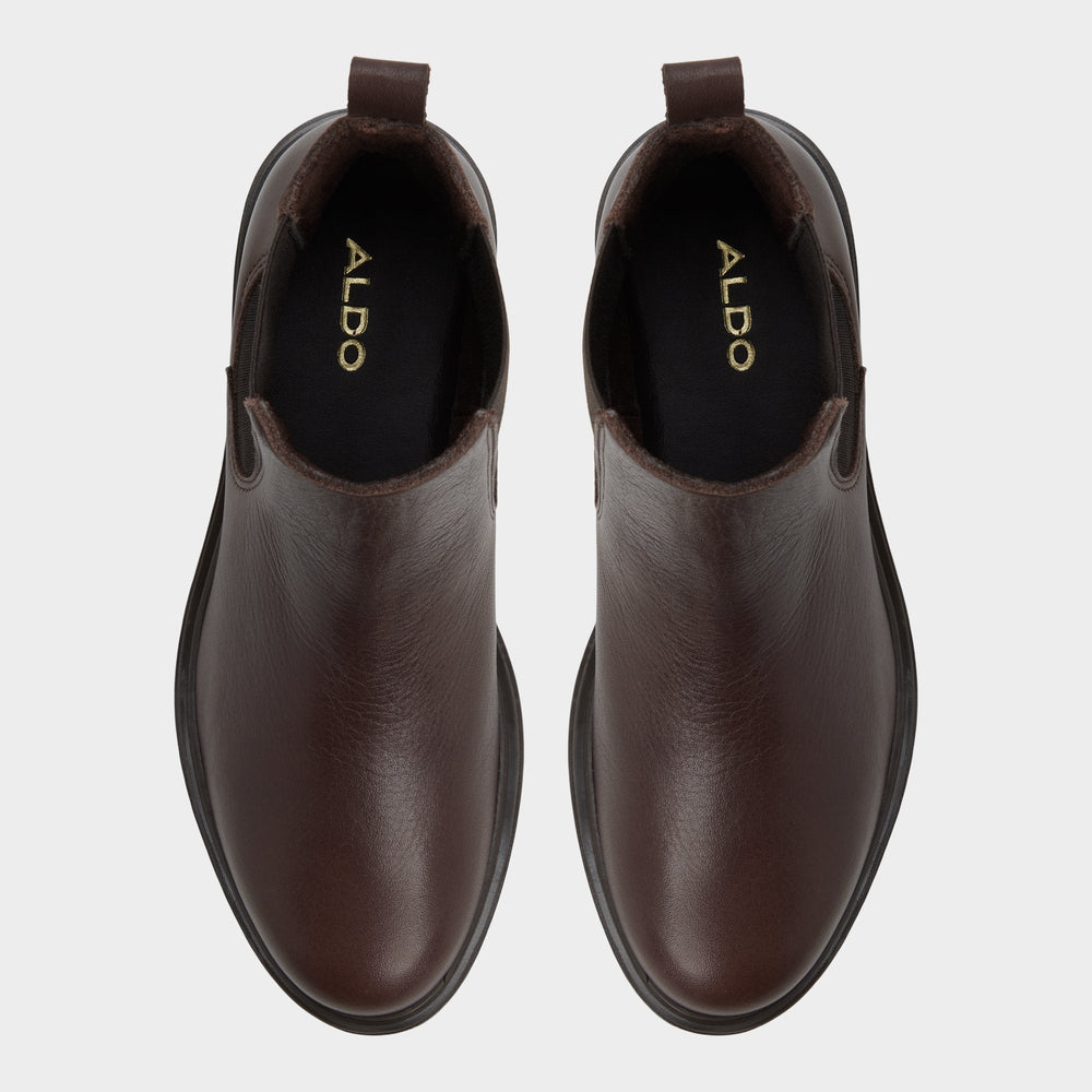 Aldo Adalitlan in Medium Brown - Chelsea boot, Lug sole Women