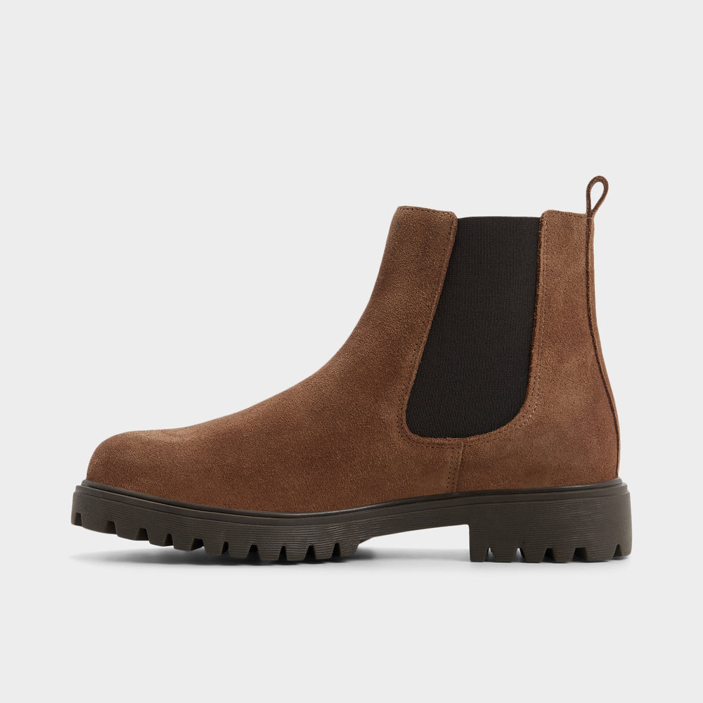 Aldo Adalitlan in Taupe - Chelsea boot, Lug sole Women