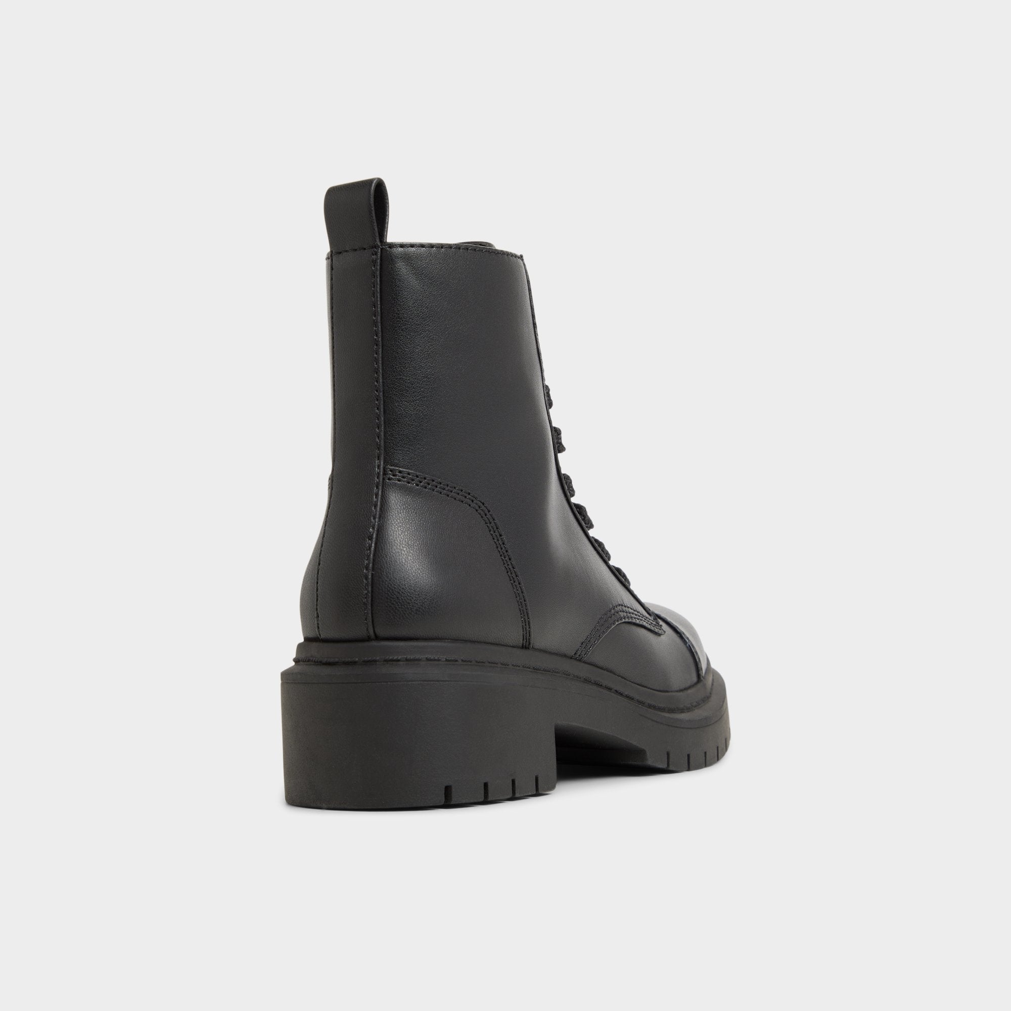 Aldo Goer Black Women's Casual boots - Combat ankle boot, Lug sole Women