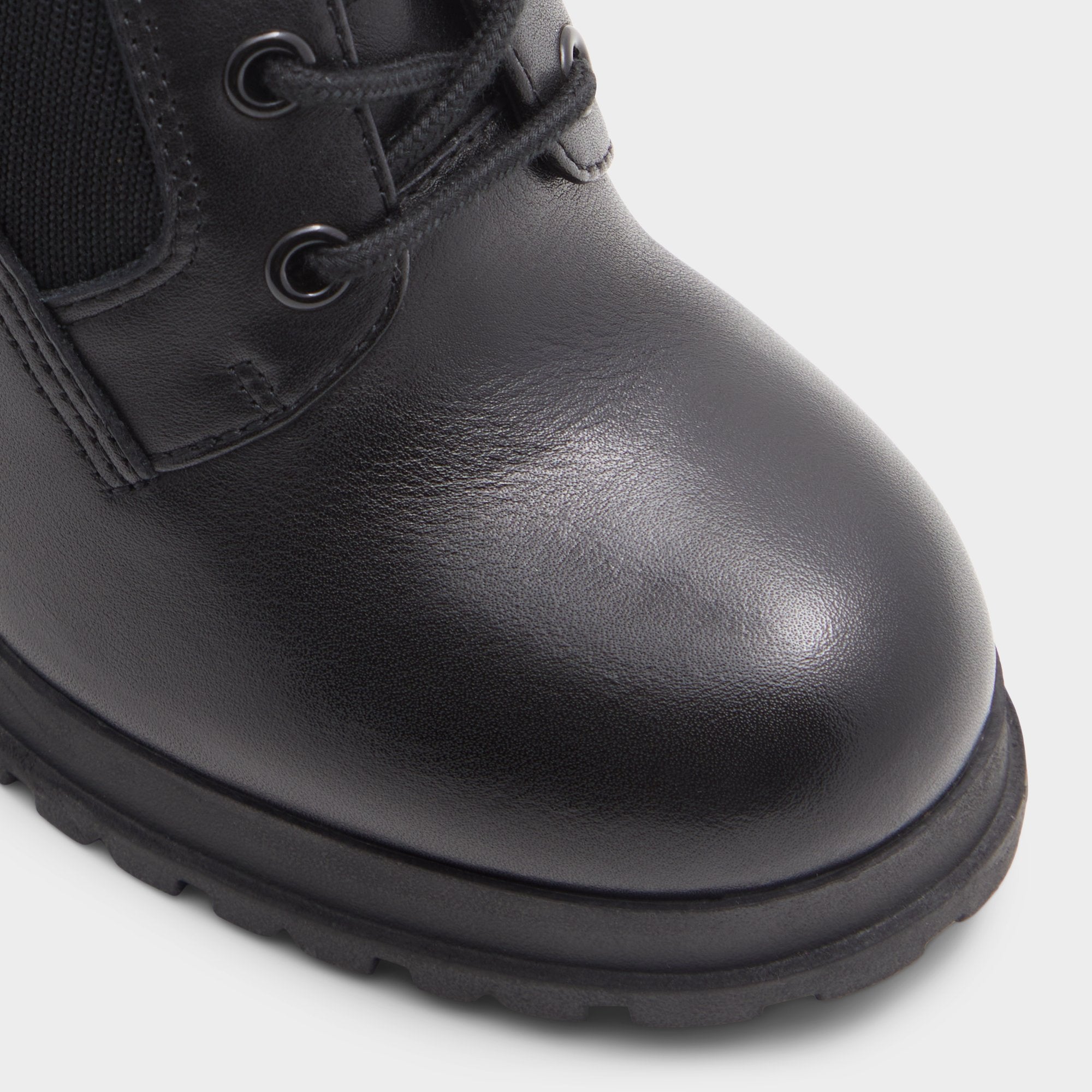 Aldo Rebellious Black Women's Combat boots - Combat ankle boot, Lug sole Women