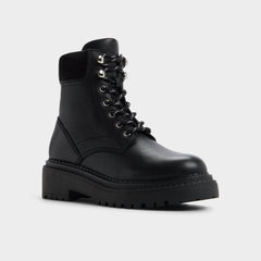 Aldo Lewellan in Black - Hiking boot, Lug sole Women