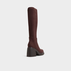 Aldo Auster in Dark Brown - Knee-high boot, Platform Women