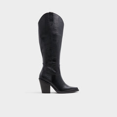 Aldo Nevada-wc Black Women's Western - Western knee-high boot, Black Women