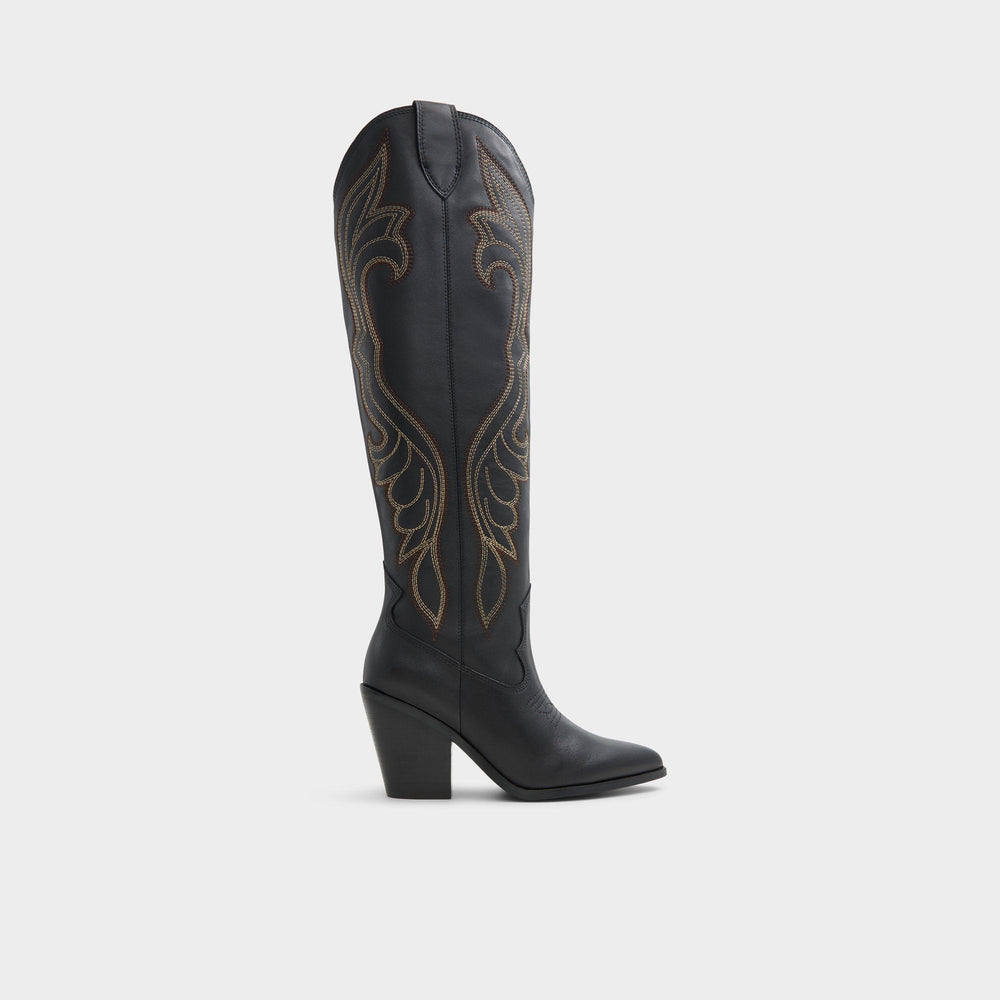 Aldo Alamo Other Black Women's Tall Boots - Western boot, Cup sole Women