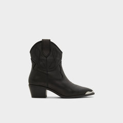 Aldo Valley Black Women's Western - Western boot, Block heel Women