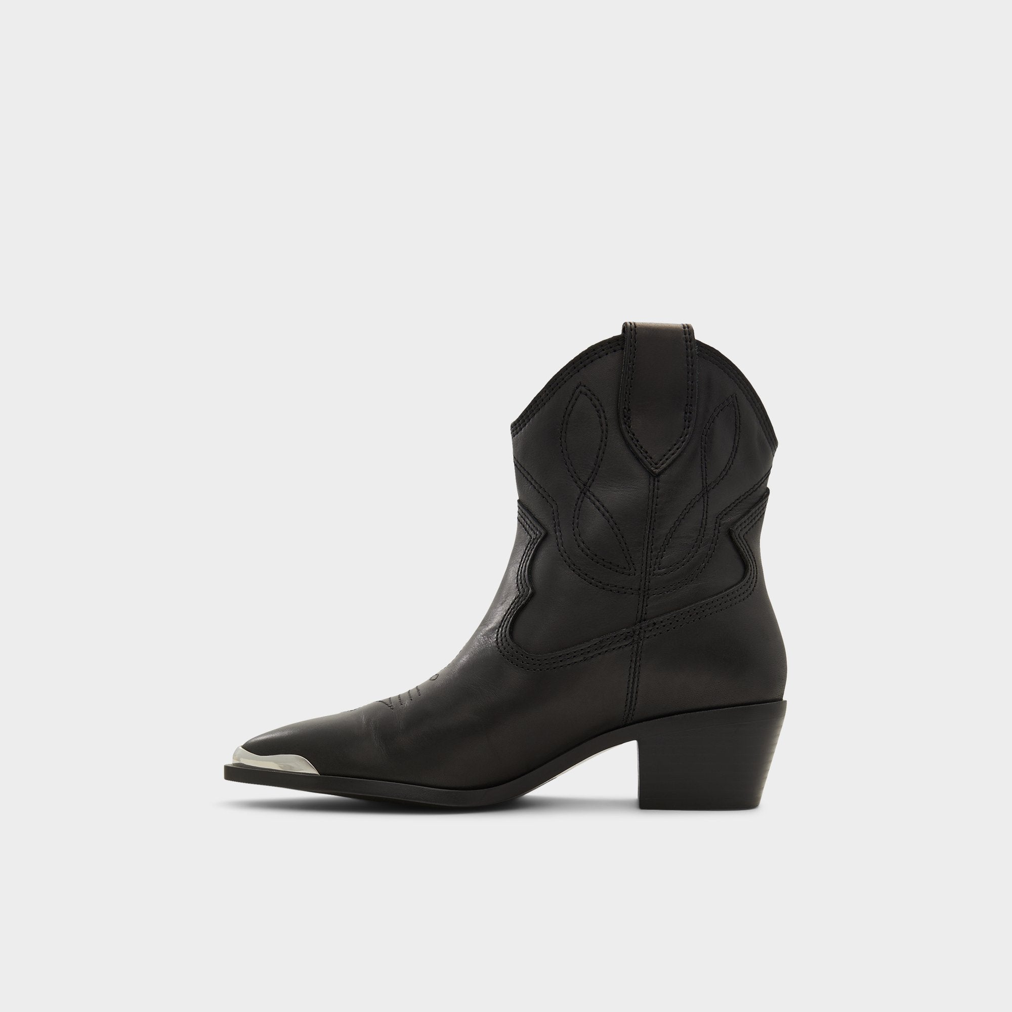 Aldo Valley Black Women's Western - Western boot, Block heel Women