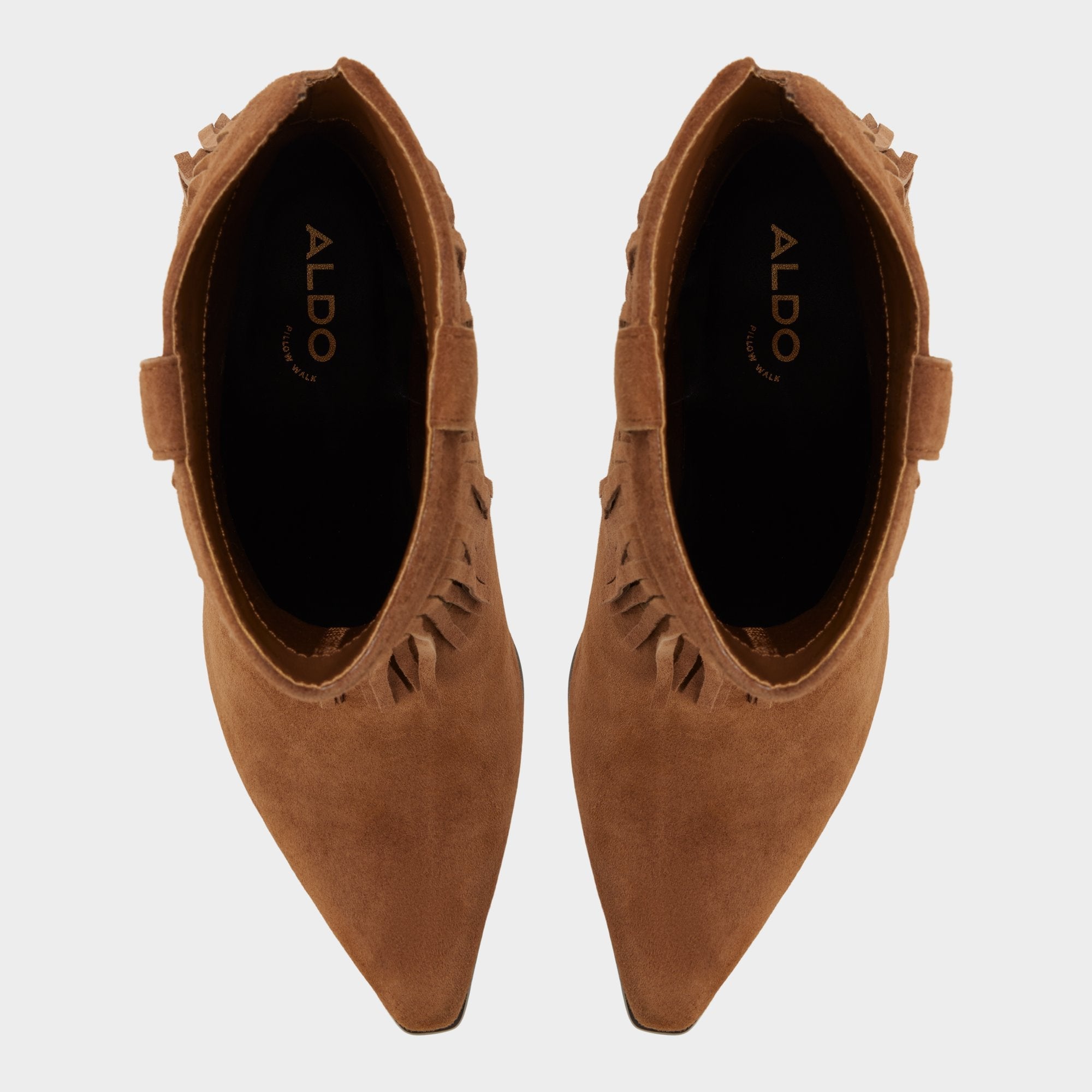 Aldo Jollene in Dark Brown - Western boot, Block heel Women