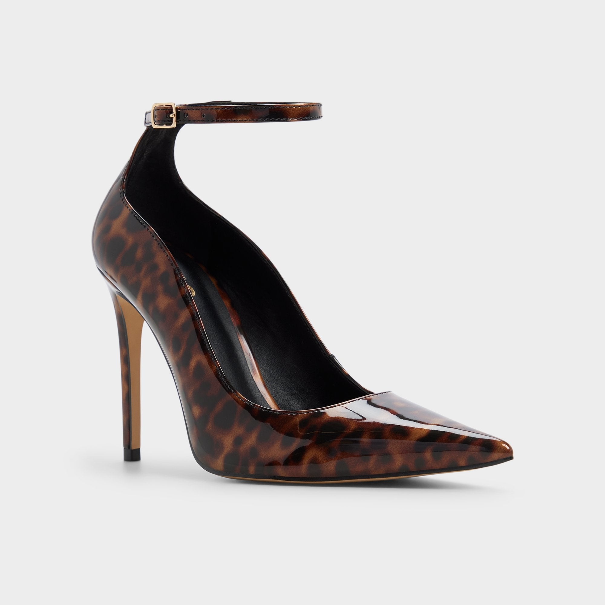 Aldo Antigua in Open Brown - Pump, Stiletto heel Women