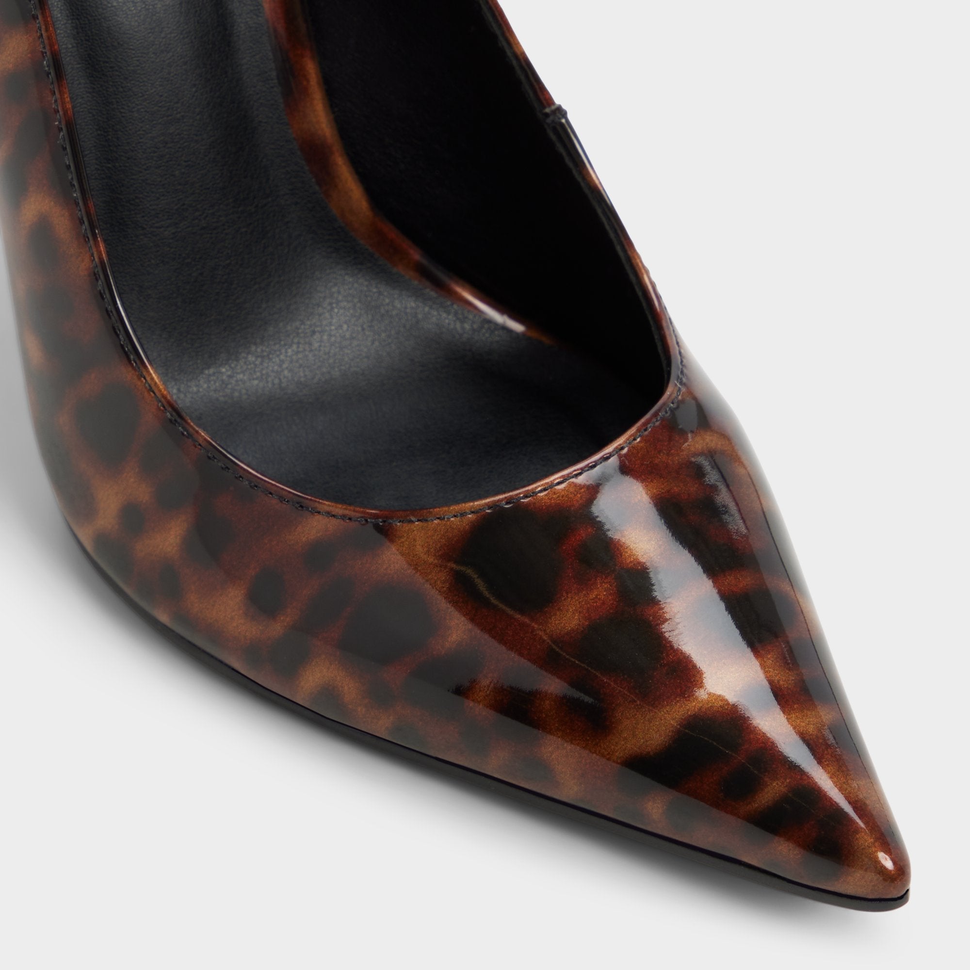 Aldo Antigua in Open Brown - Pump, Stiletto heel Women