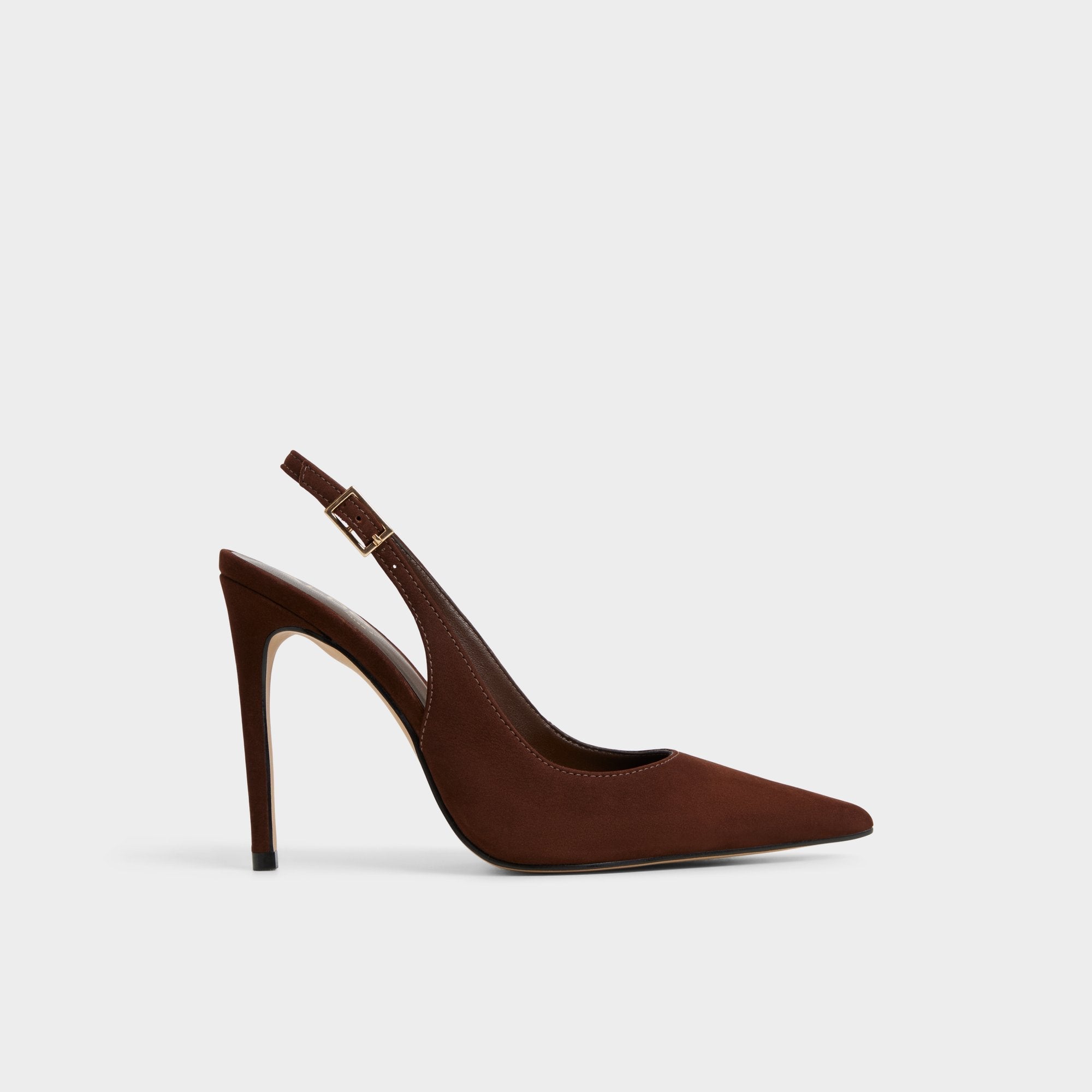 Aldo Stessysling in Dark Brown 14163419 - Slingback heel, Stiletto heel Women|Bags