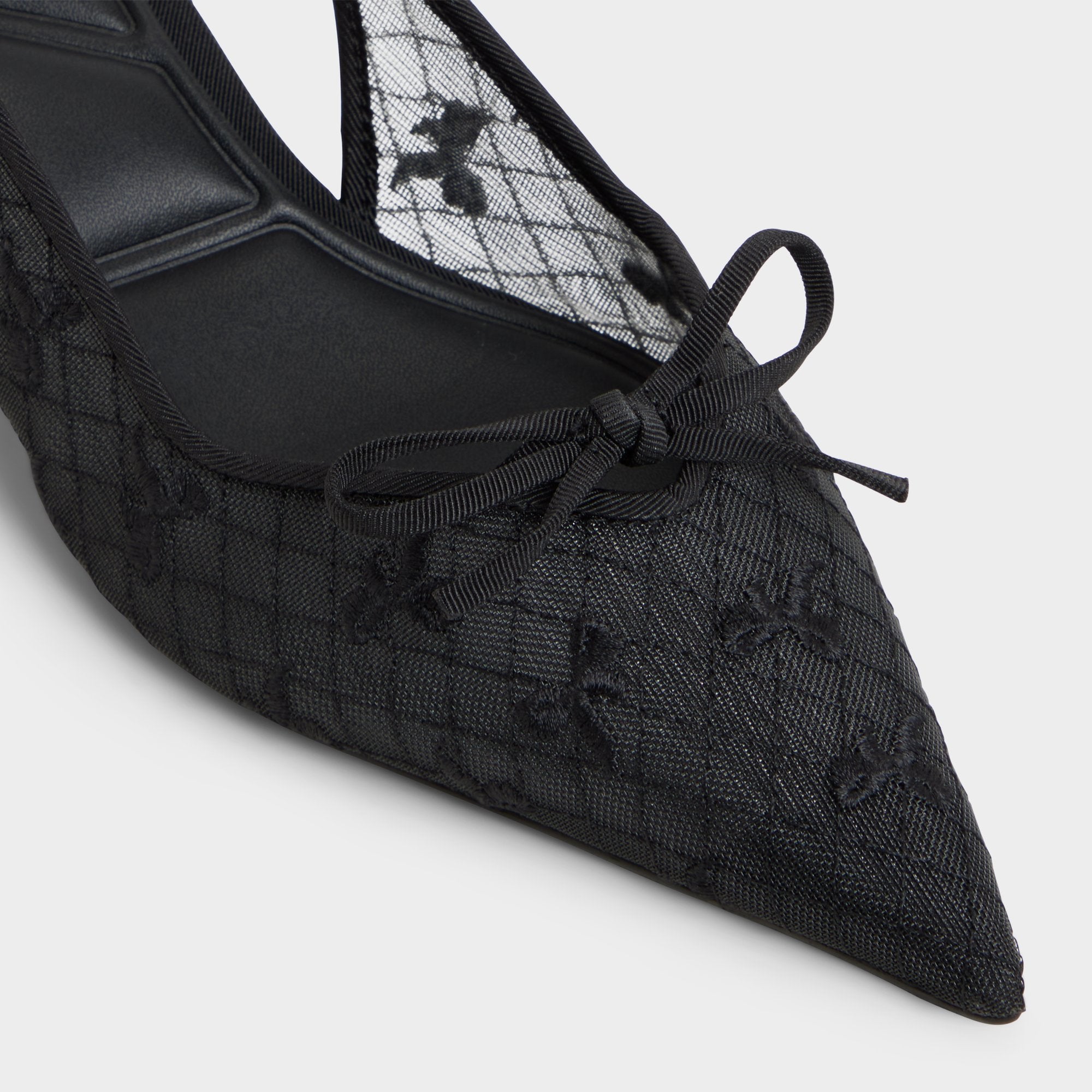 Aldo Azaro in Other Black 14151901 - Slingback heel, Kitten heel Women