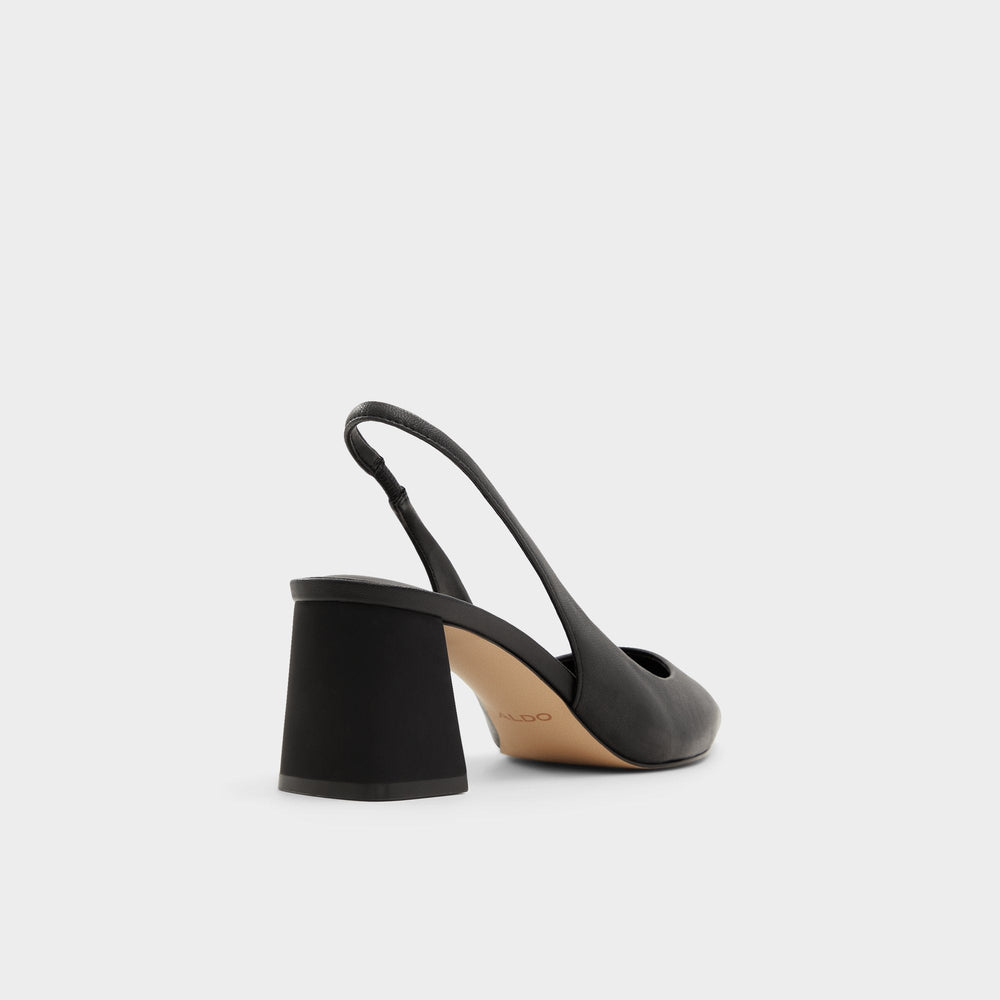 Aldo Uliana Black Women's Block heels - Slingback heel, Block heel Women