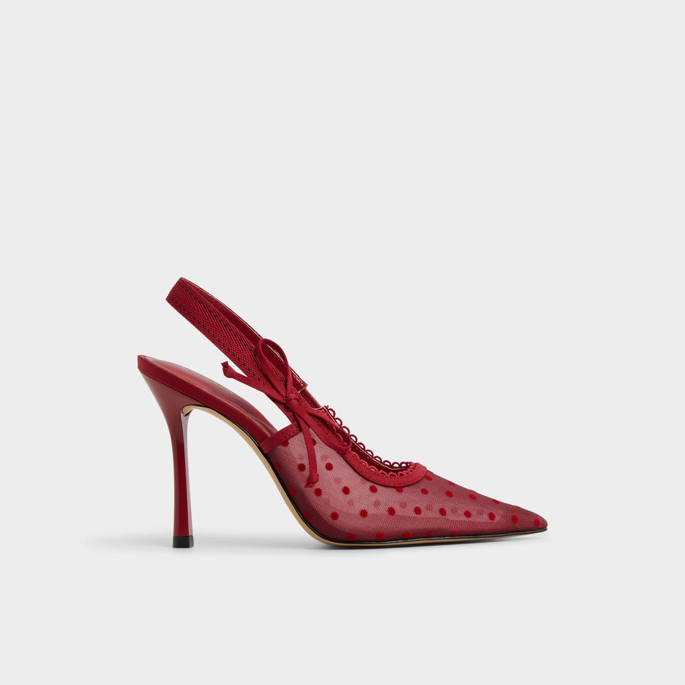 Aldo Hennie in Dark Red 14151902 - Slingback heel, Stiletto heel Women