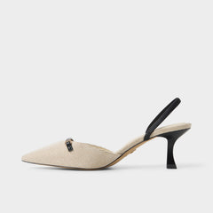 Aldo Nailah Open Natural Women's Kitten heels - Slingback heel, Kitten heel Women