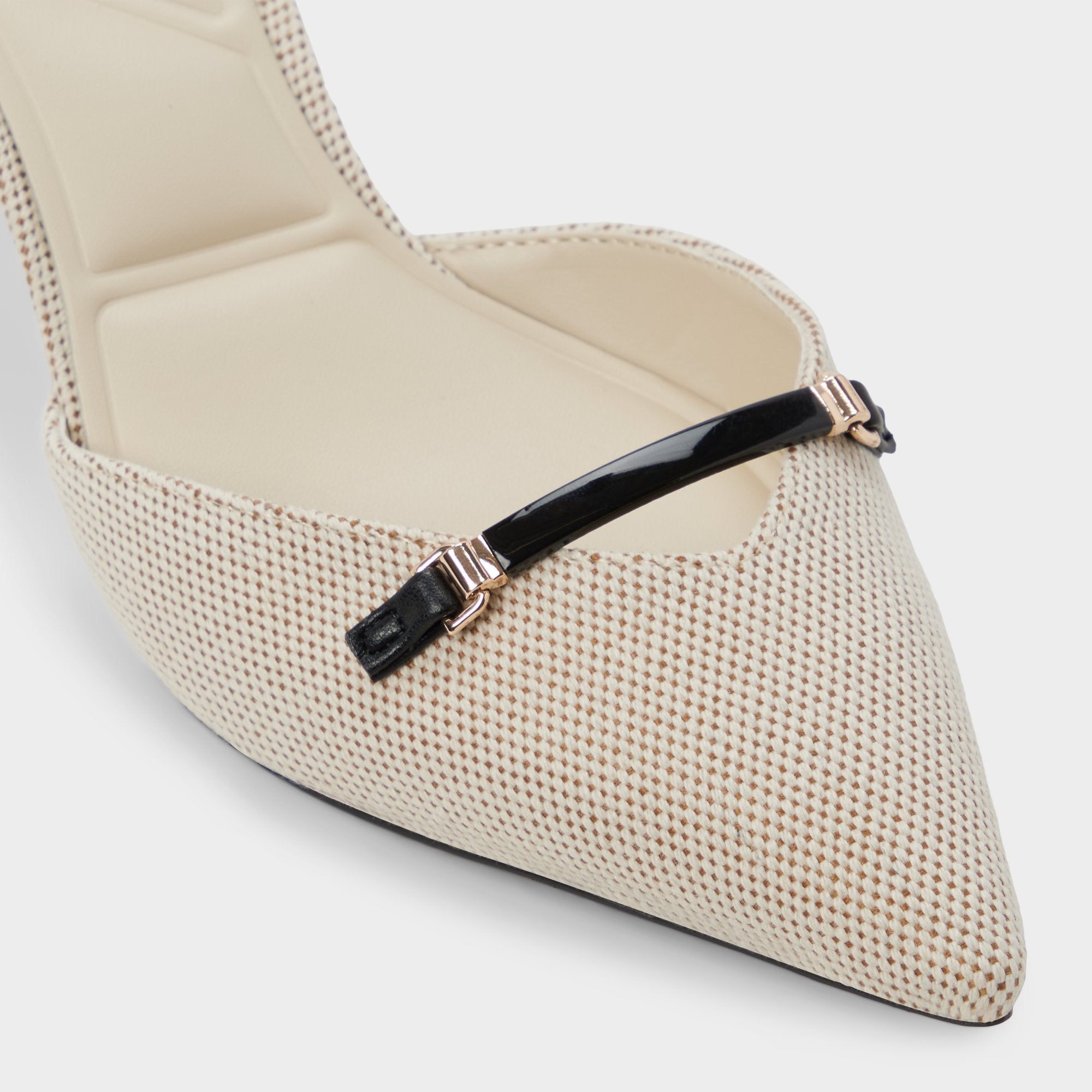 Aldo Nailah Open Natural Women's Kitten heels - Slingback heel, Kitten heel Women