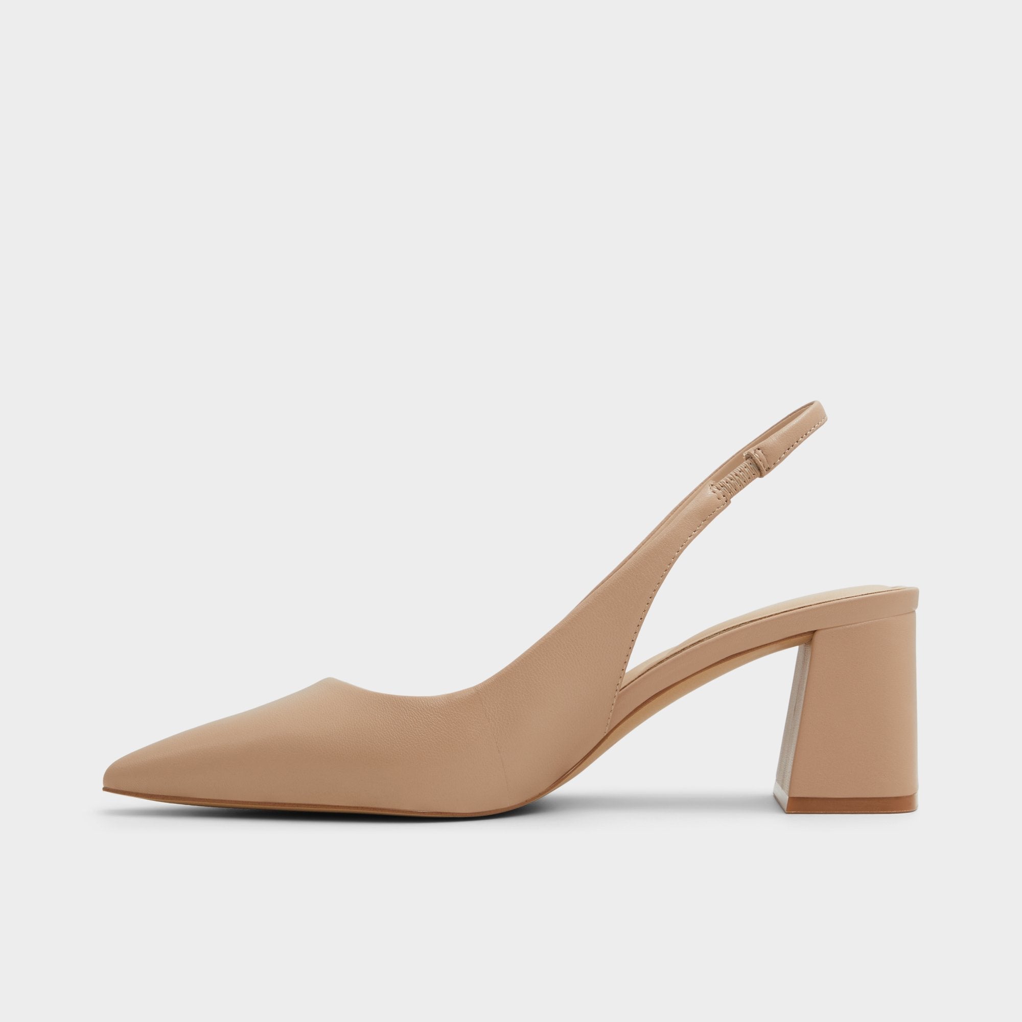 Aldo Uliana Beige Women's Block heels - Slingback heel, Block heel Women