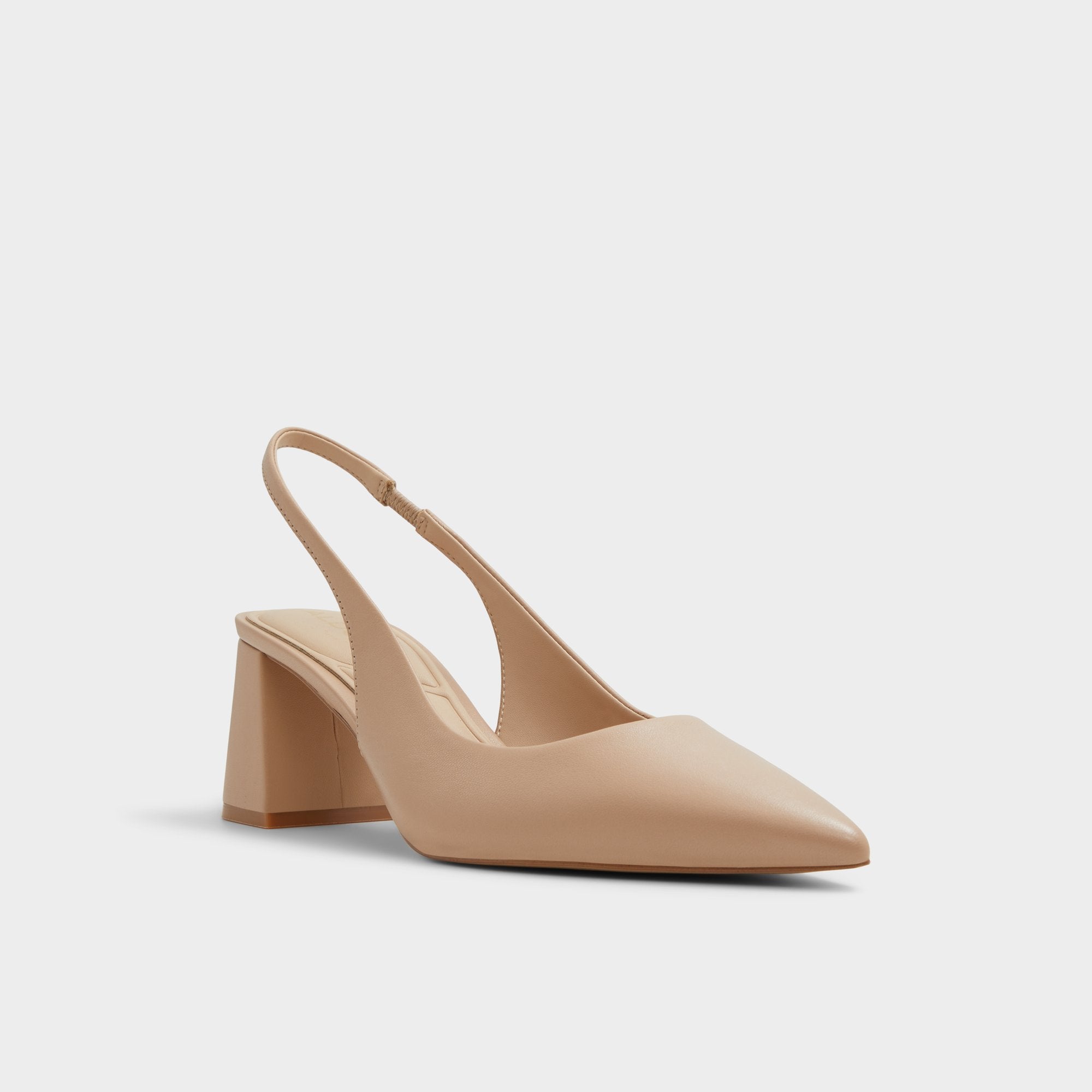 Aldo Uliana Beige Women's Block heels - Slingback heel, Block heel Women