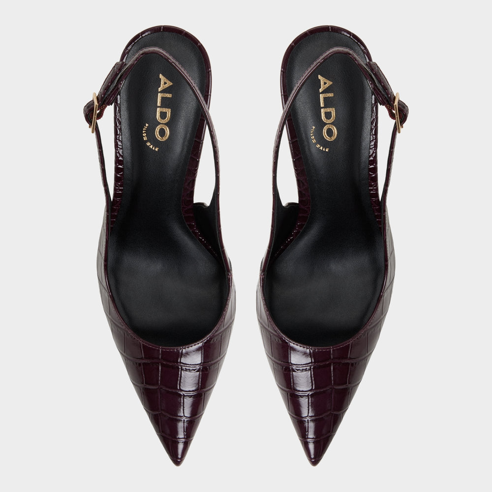 Aldo Seralina in Bordo - Slingback heel, Stiletto heel Women|Bags