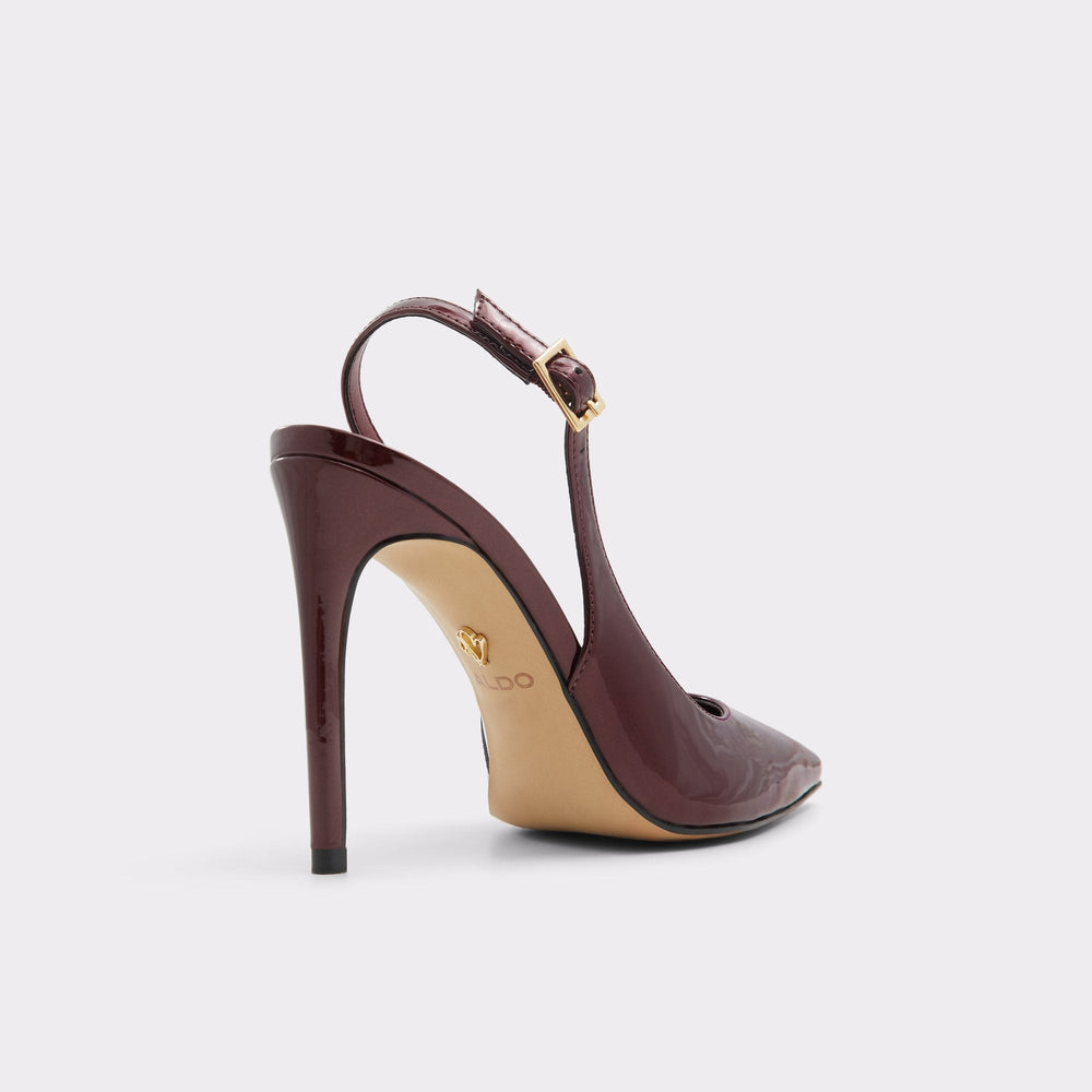 Aldo Stessysling Bordo Women's Slingbacks - Slingback heel, Stiletto heel Women