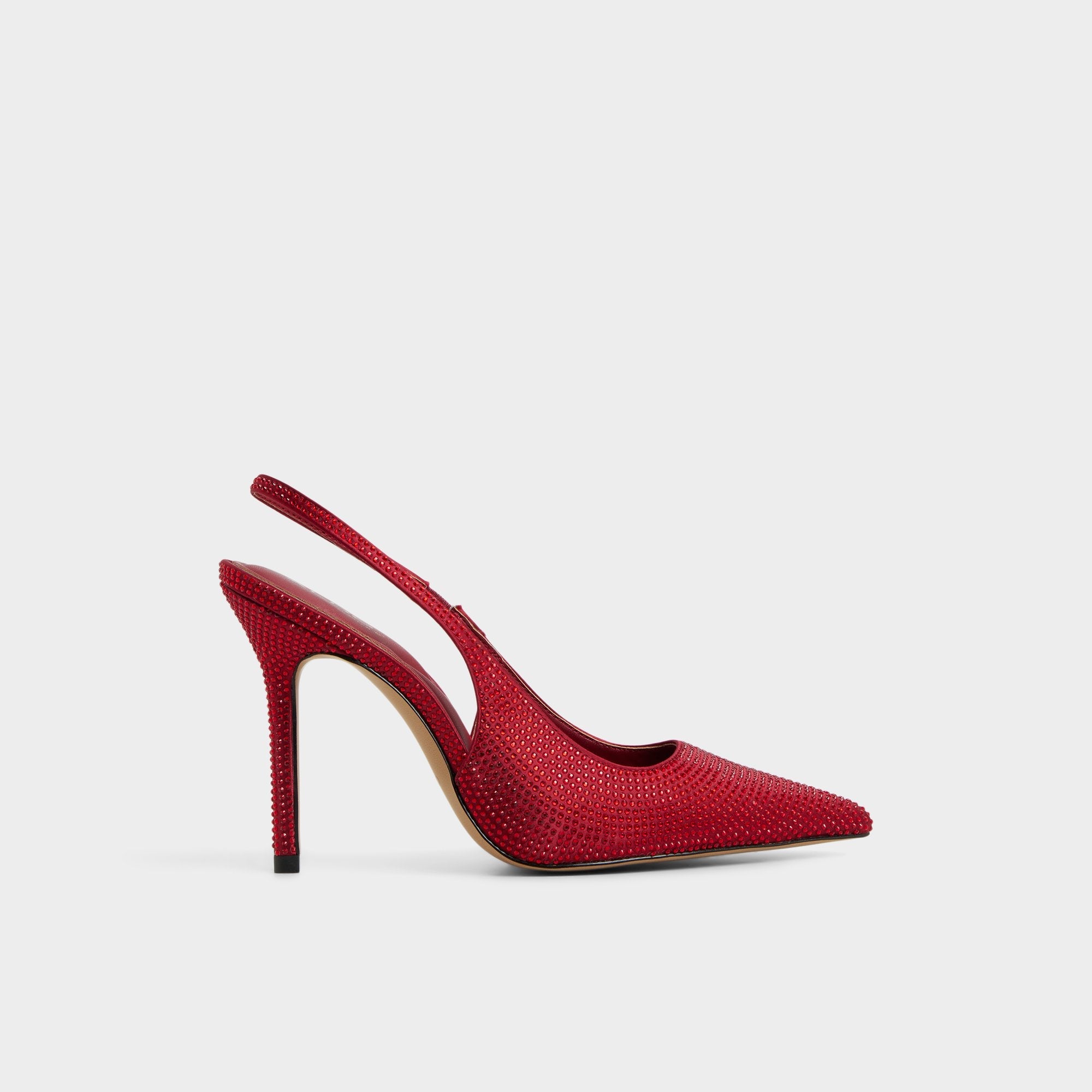 Aldo Lovebloom in Xt Dark Red - Slingback heel, Stiletto heel Women