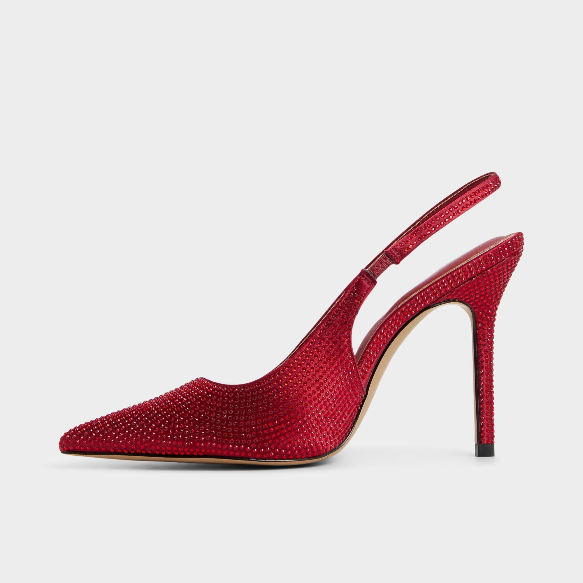 Aldo Lovebloom in Xt Dark Red - Slingback heel, Stiletto heel Women