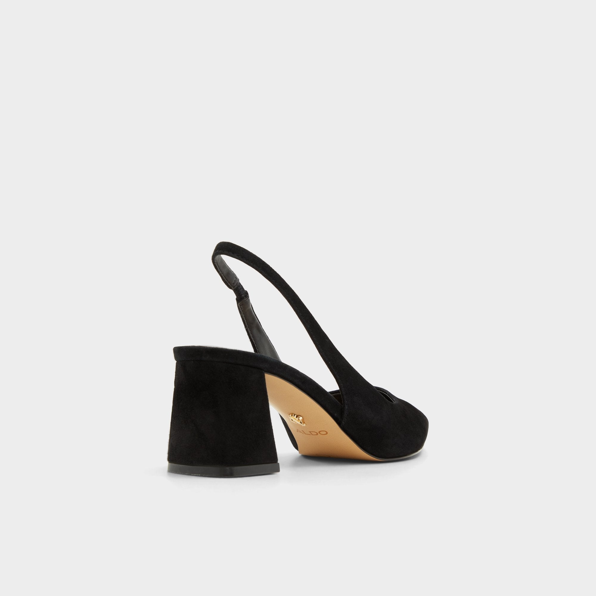 Aldo Uliana in Other Black - Slingback heel, Block heel Women