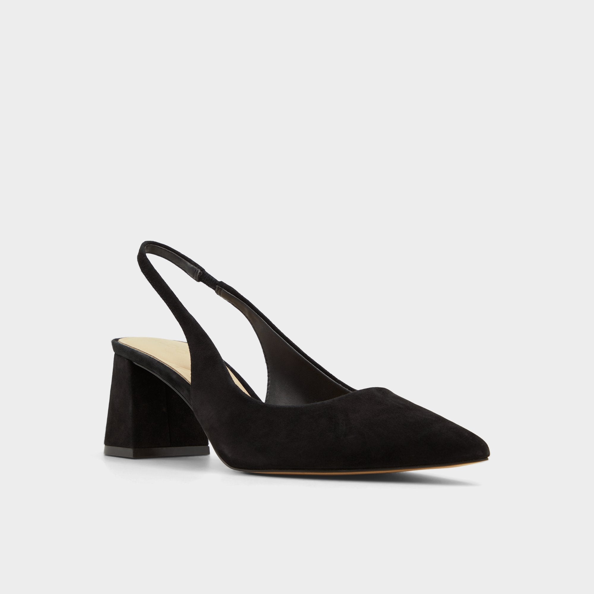 Aldo Uliana in Other Black - Slingback heel, Block heel Women