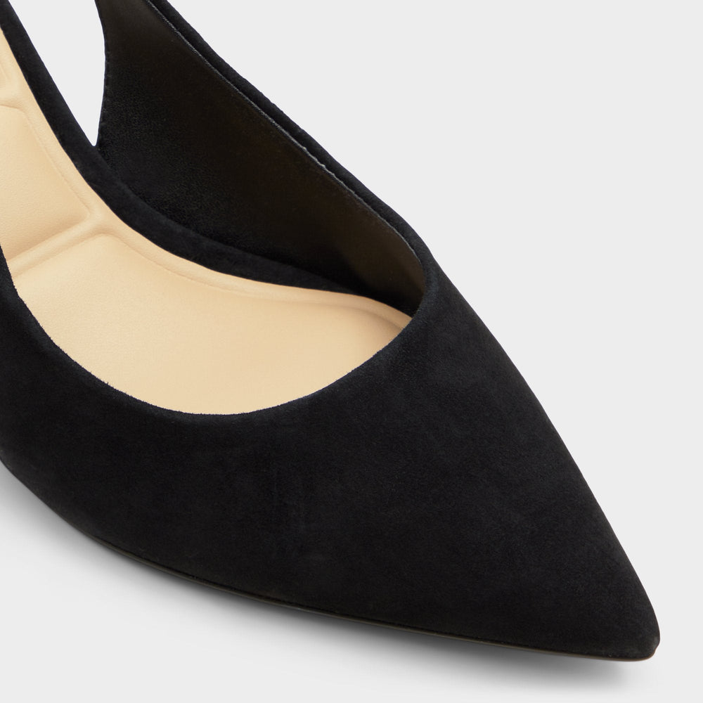 Aldo Uliana in Other Black - Slingback heel, Block heel Women