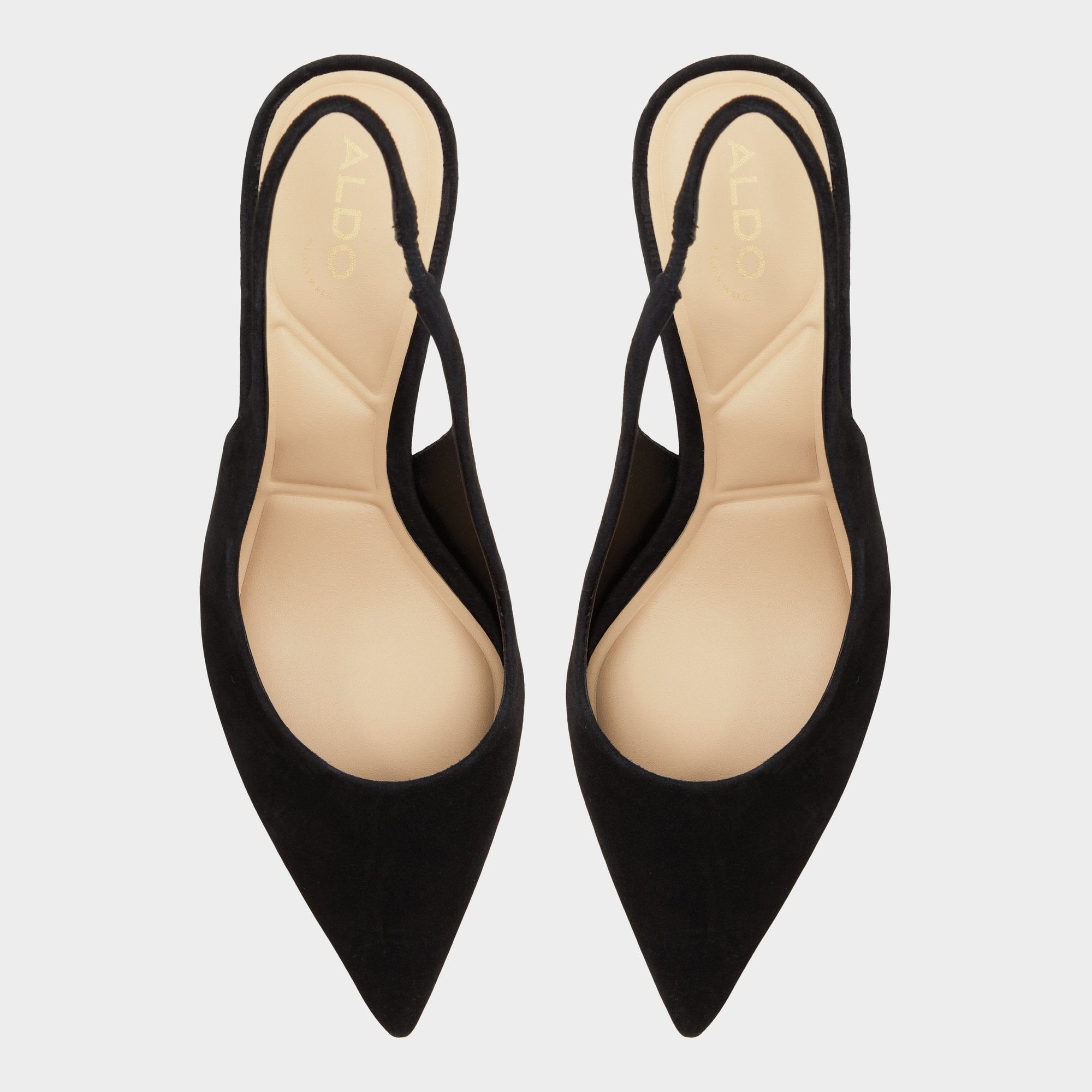 Aldo Uliana in Other Black - Slingback heel, Block heel Women