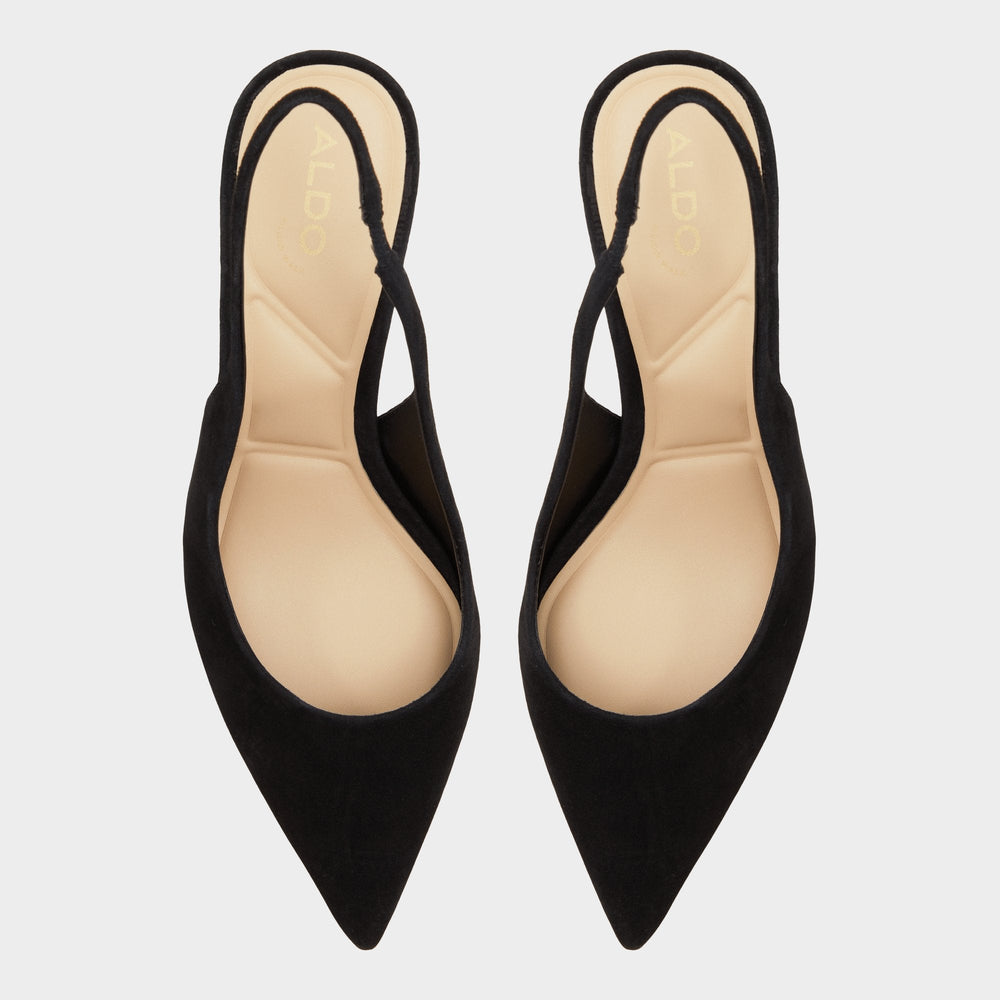 Aldo Uliana in Other Black - Slingback heel, Block heel Women