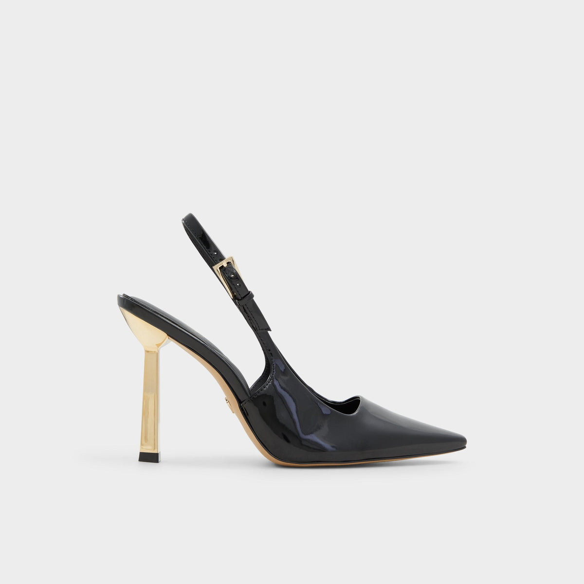 Aldo Marysa Black Women's Slingbacks - Slingback heel, Stiletto heel Women