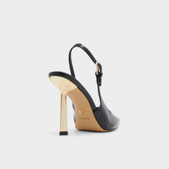 Aldo Marysa Black Women's Slingbacks - Slingback heel, Stiletto heel Women