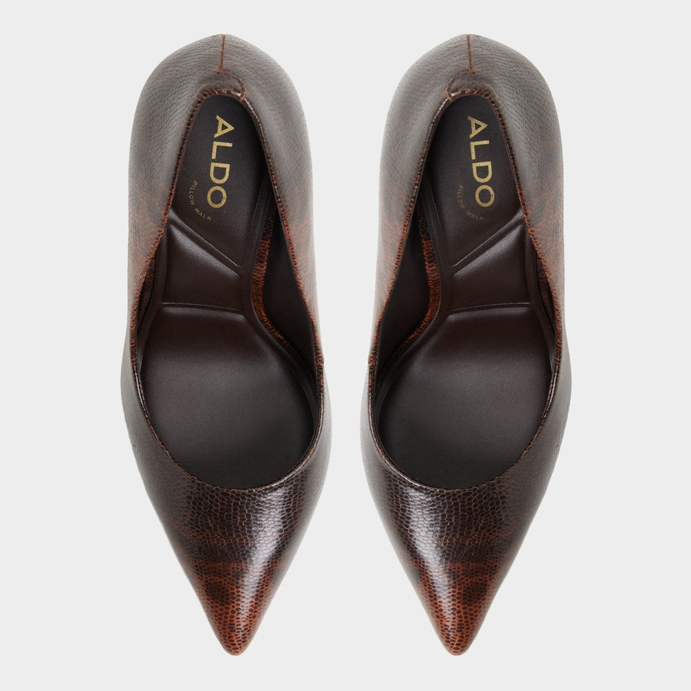Aldo Stessy2 in 0 Open Brown - Pump, Stiletto heel Women|Bags
