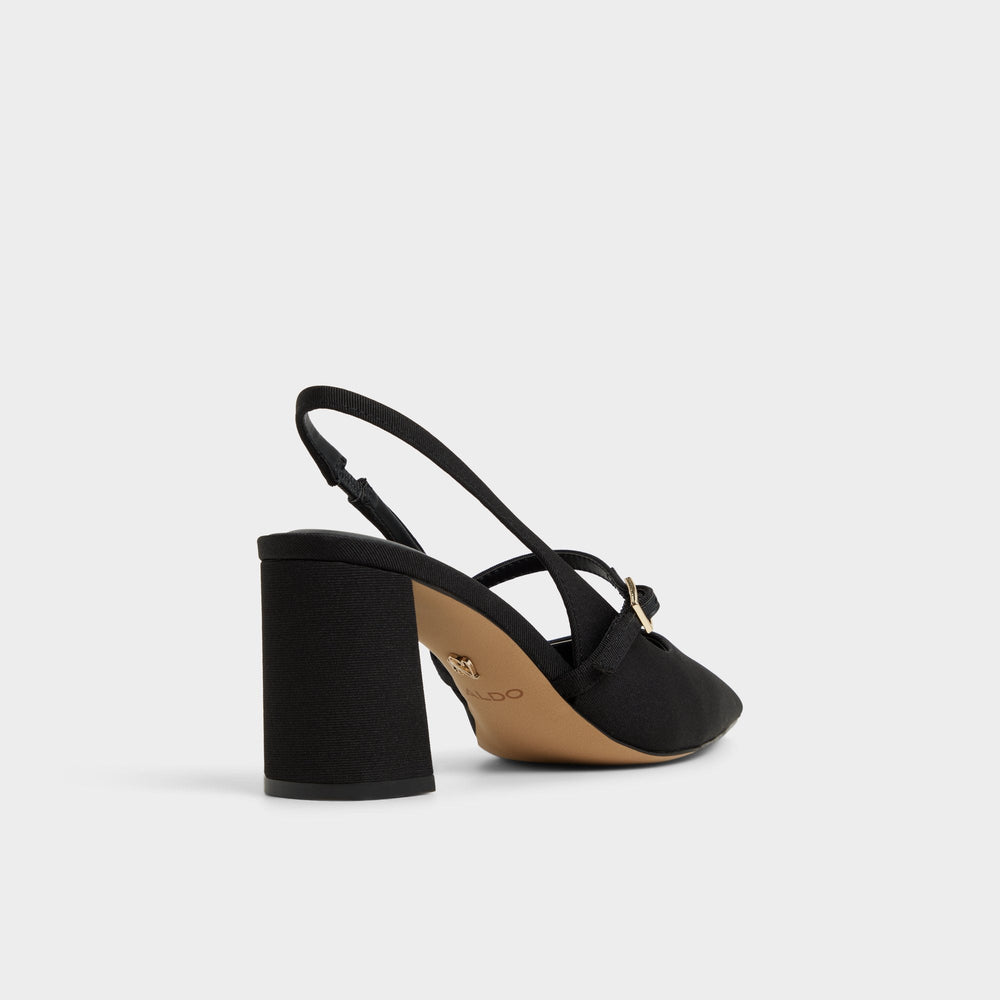 Aldo Vestian in Black 14119843 - Slingback heel, Block heel Women