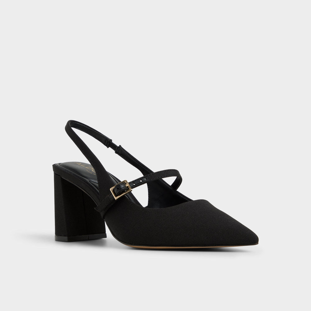 Aldo Vestian in Black 14119843 - Slingback heel, Block heel Women