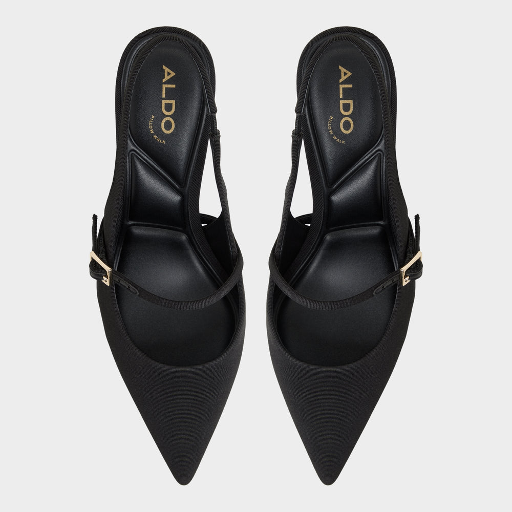 Aldo Vestian in Black 14119843 - Slingback heel, Block heel Women