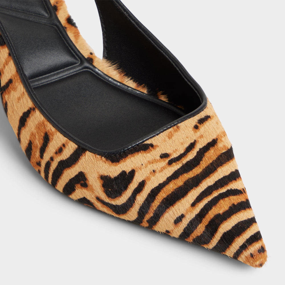 Aldo Leanah in Open Brown - Slingback heel, Kitten heel Women|Bags