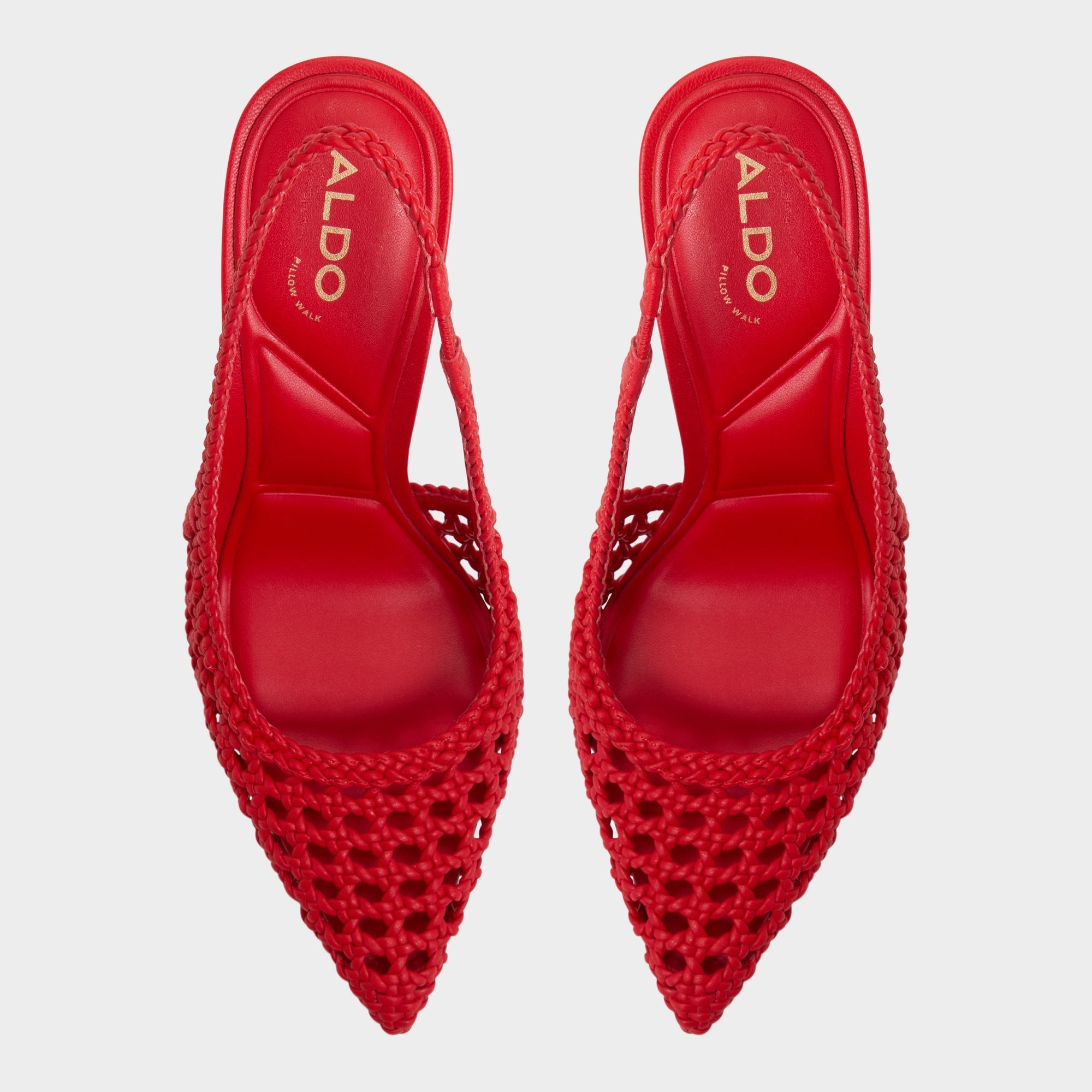 Aldo Petras Bright Red Women's Slingbacks - Slingback heel Women