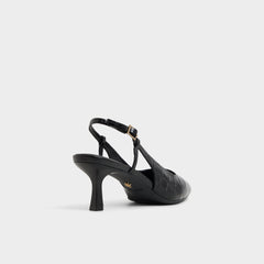 Aldo Adan in Black - Slingback heel, Kitten heel Women