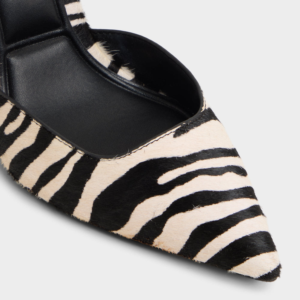Aldo Berolden White/Black Women's Animal Prints - Slingback heel Women