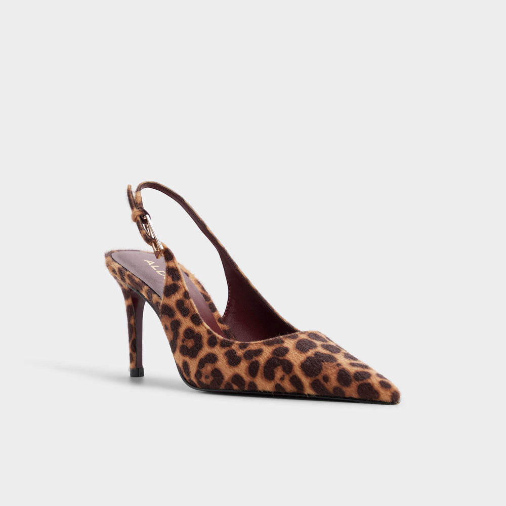 Aldo Syliaa in Black Gold Multi - Slingback heel Women