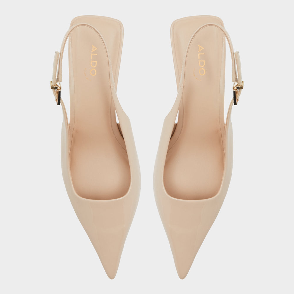 Aldo Josita Medium Beige Women's Kitten heels - Slingback heel, Kitten heel Women