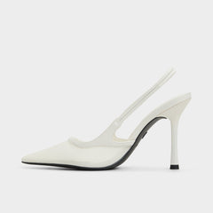 Aldo Evania White Women's Slingbacks - Slingback heel Women