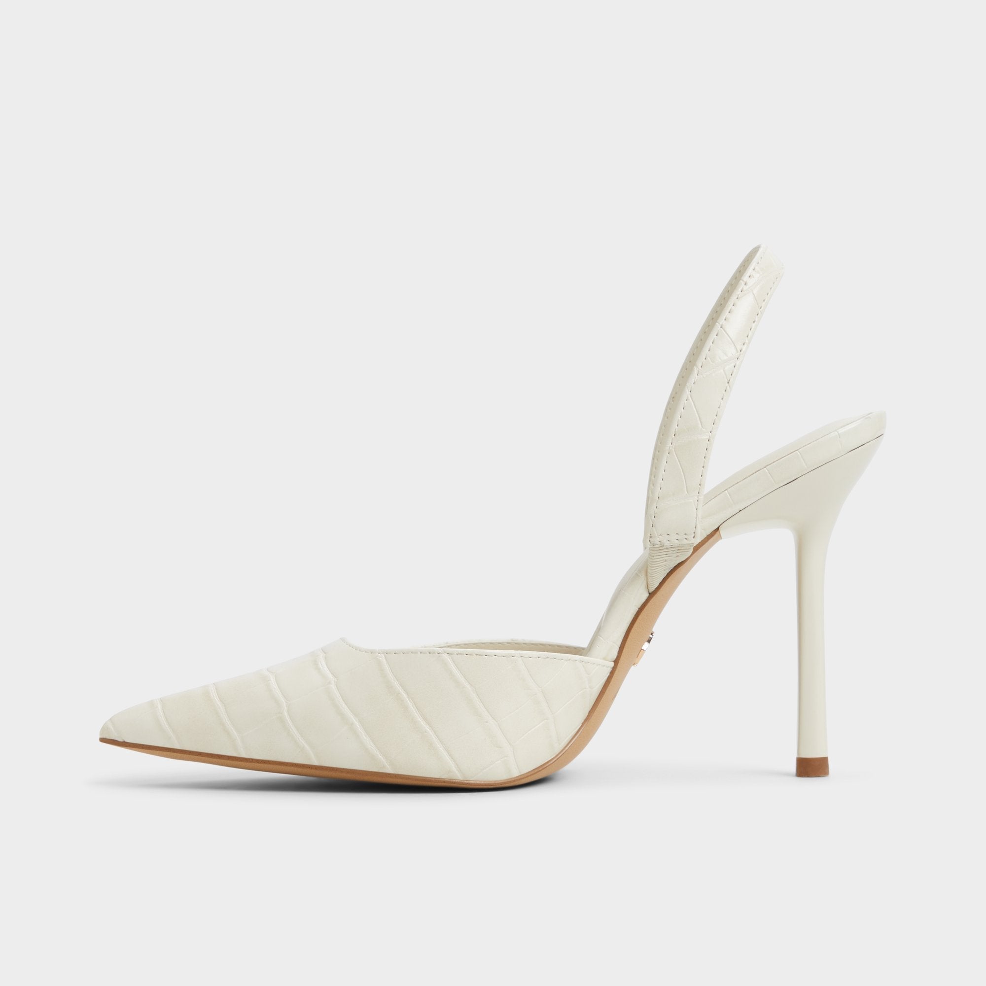 Aldo Berolden Other White Women's Slingbacks - Slingback heel, Stiletto heel Women