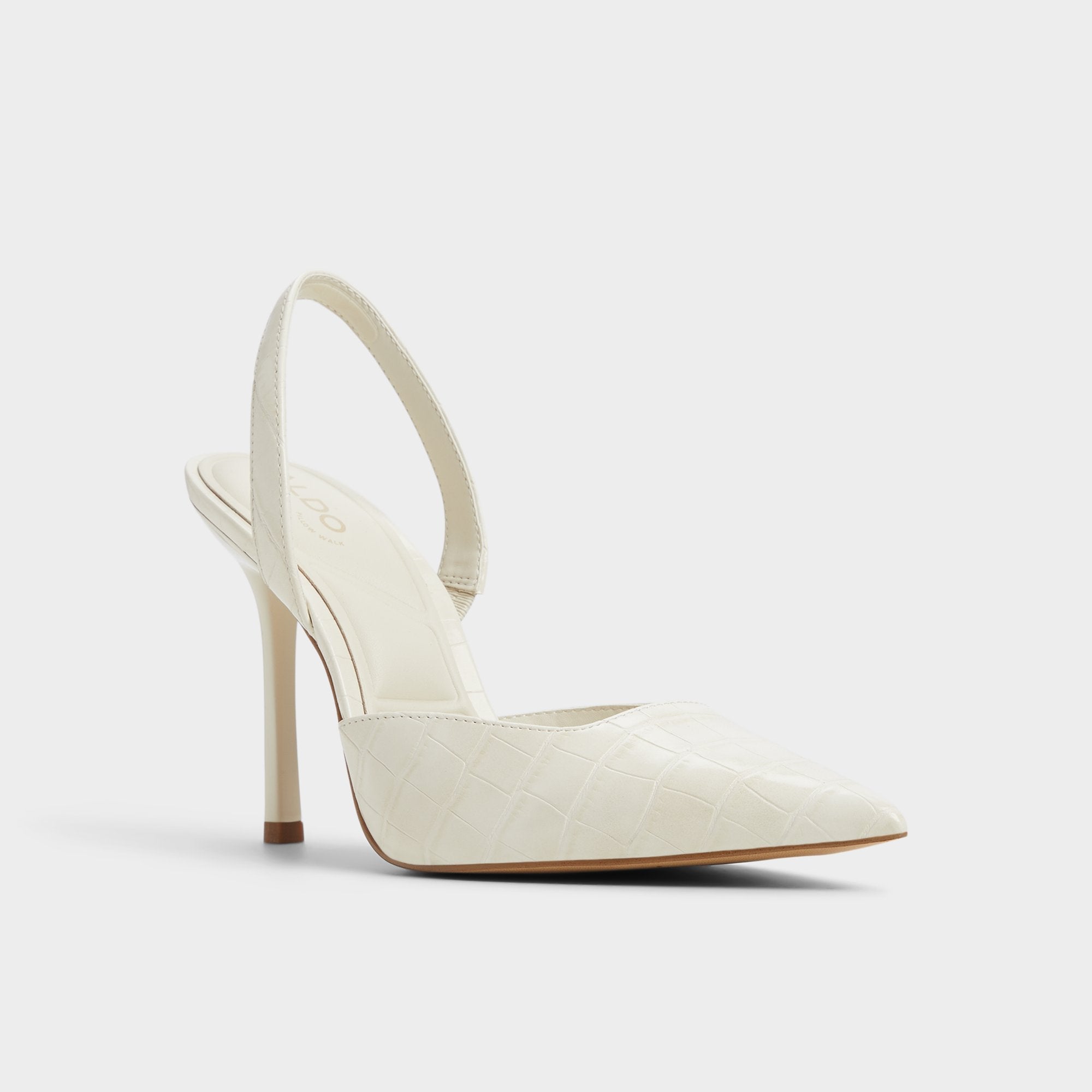 Aldo Berolden Other White Women's Slingbacks - Slingback heel, Stiletto heel Women