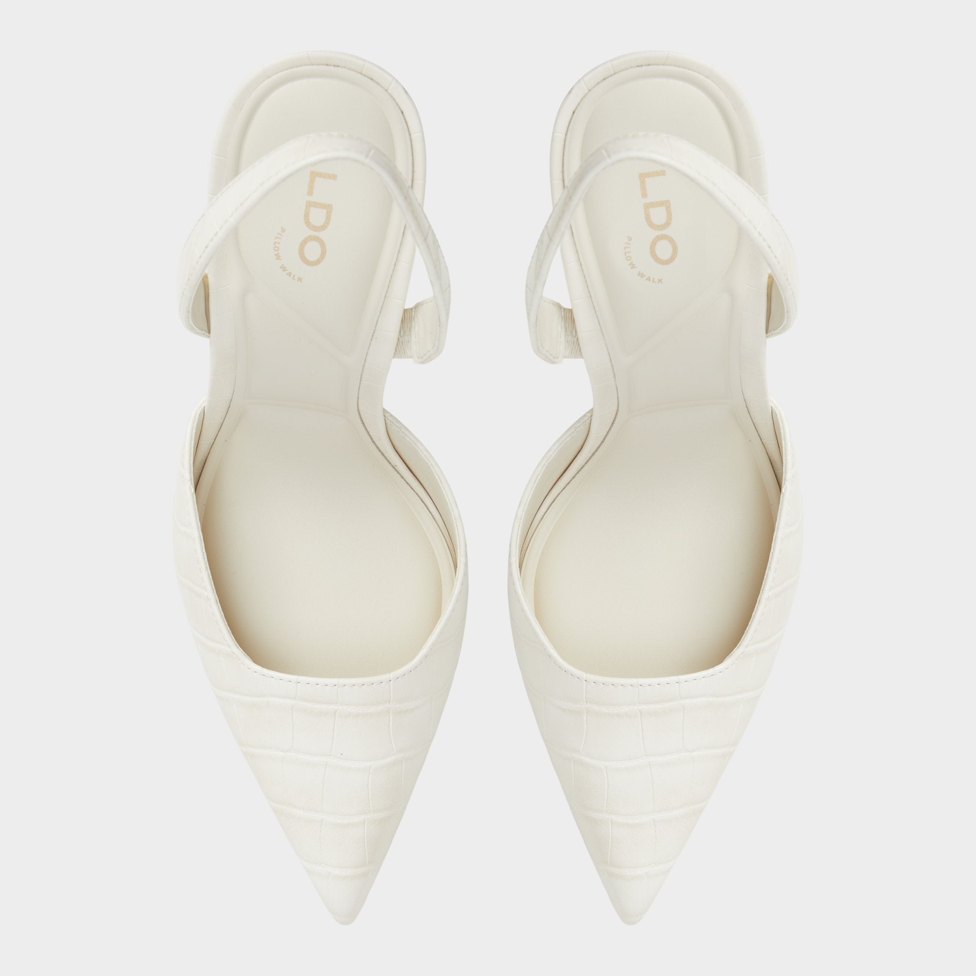 Aldo Berolden Other White Women's Slingbacks - Slingback heel, Stiletto heel Women