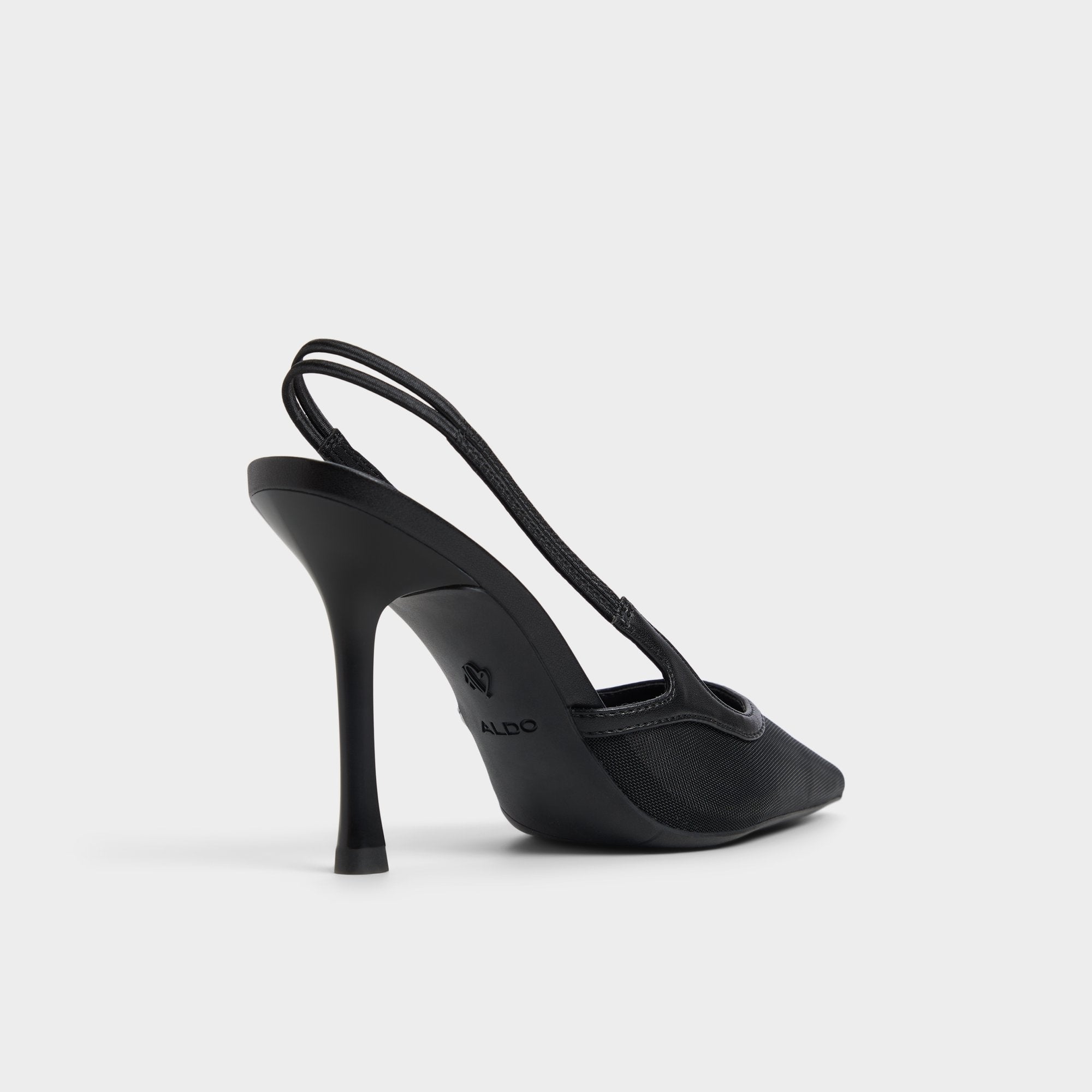 Aldo Evania Black Women's Slingbacks - Slingback heel Women
