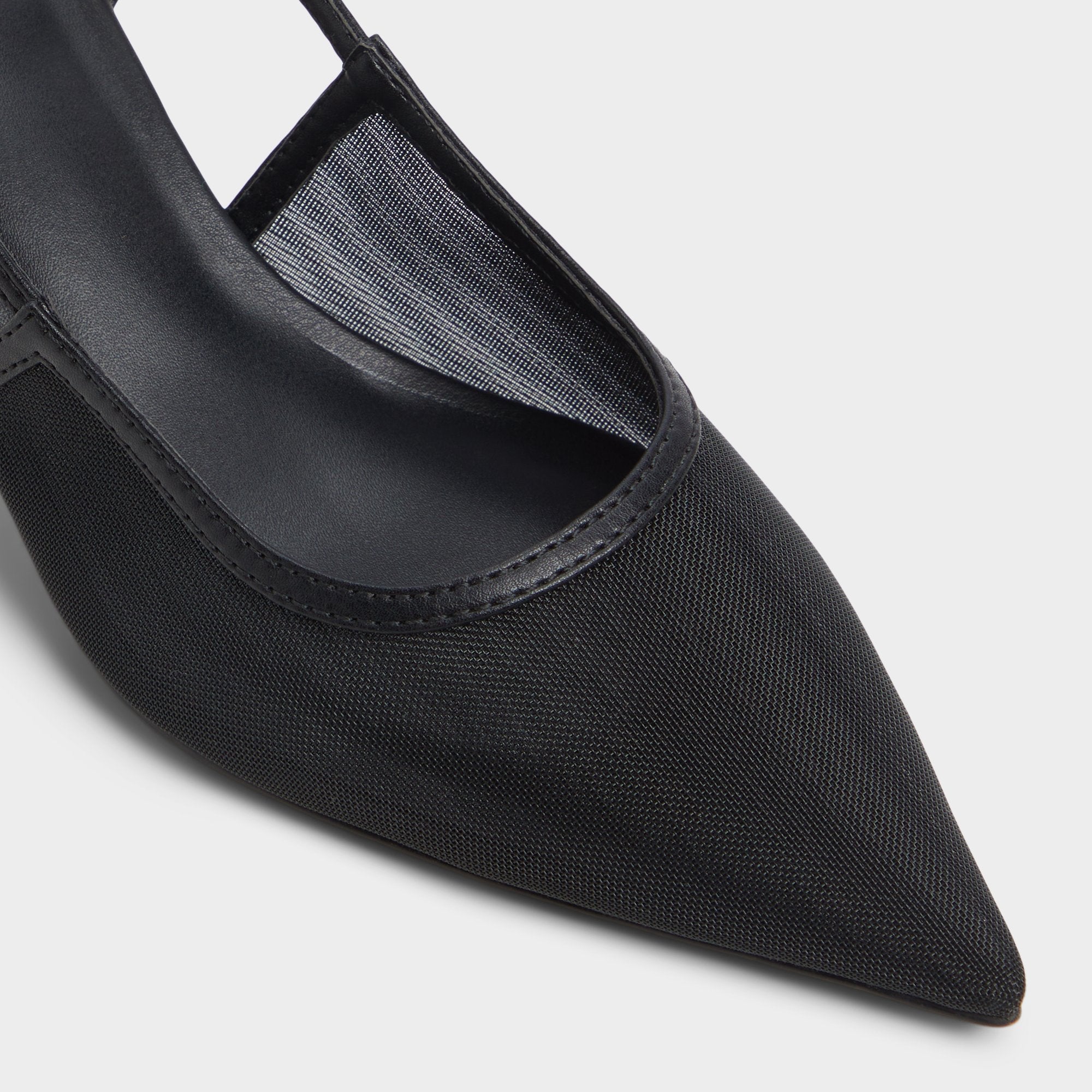 Aldo Maxina Black Women's Kitten heels - Slingback heel, Kitten heel Women